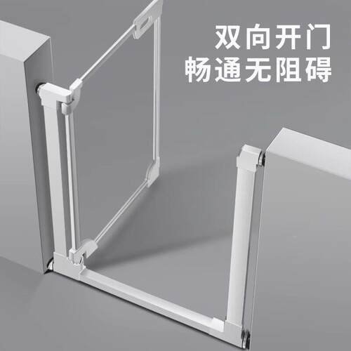压围克力栏楼梯栏儿玻童安全门栏室内GBZ护免打孔宠物栅栏透明璃
