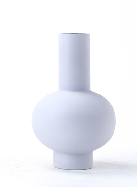 现代葫芦陶瓷花瓶创意样板房间客厅装饰品红色蓝色工艺品