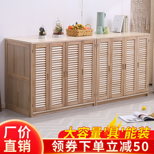 棉被柜实木家用大容量卧室经济型推拉门储物柜便宜装棉被的收纳柜