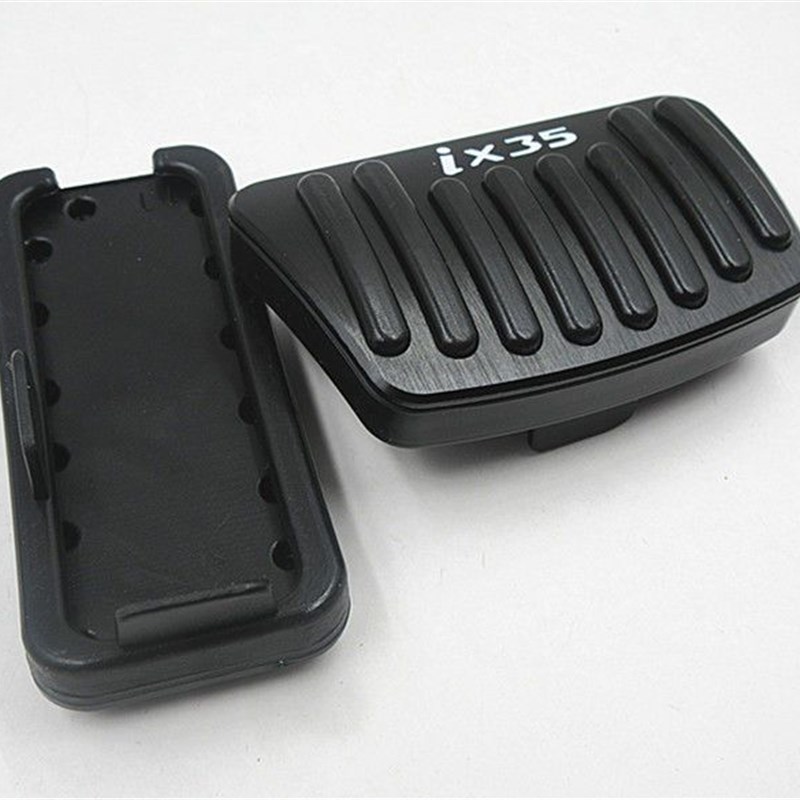 适用于18-21款现代ix35油门刹车踏板 IX35内饰改装防滑专用脚踏板