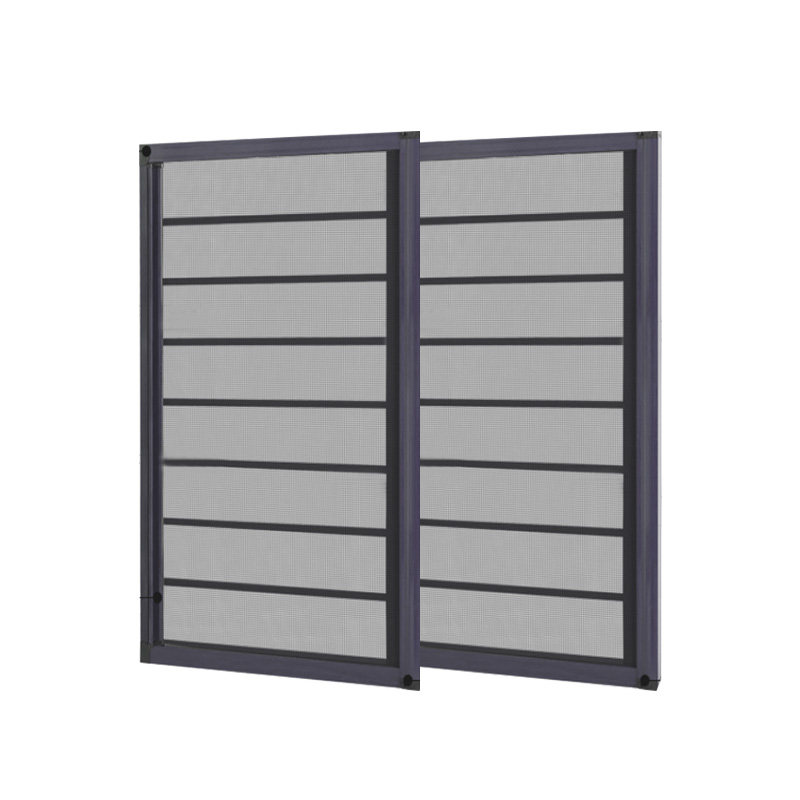 温州儿童防护窗防蚊防护栏卷帘式纱窗拆洗铝合金门窗自装磁
