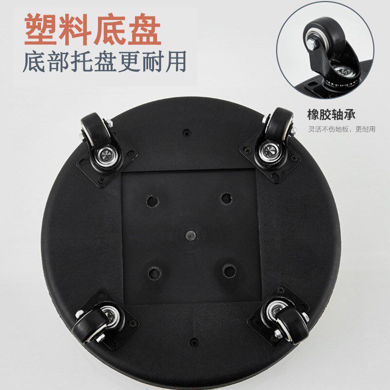 懒人滑凳家用美缝擦地滑轮移动小矮凳万向轮儿童学步座椅踩脚神器