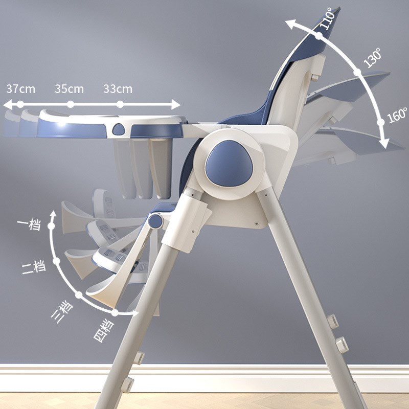宝宝餐椅吃饭可折叠m宝宝椅家用便携婴儿童餐桌座椅多功能饭桌防