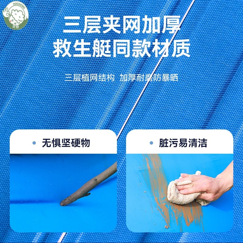 儿童户外游泳池充气大型帆布成人小孩家用家庭别墅夏.天夏季水池