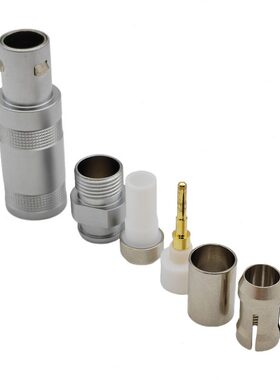 甄选兼雷莫LEMO连接器推拉自锁S系列航空头FFA芯同轴金属00S0S1S2