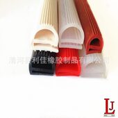 各种形状硅胶条 甄选供应 e型 凹型 耐温密封条来图来样做 O型