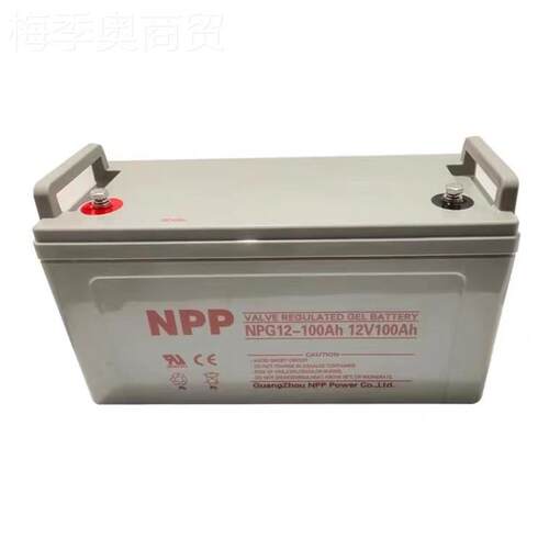NPP耐普池蓄电NP12-100 12V100HFIAH UPS/PS直屏专用流 胶体免E维