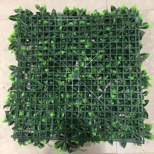 仿真绿植篱笆围栏装饰植植物绿叶栅MIG栏阳台绿吊墙顶植物造叶子