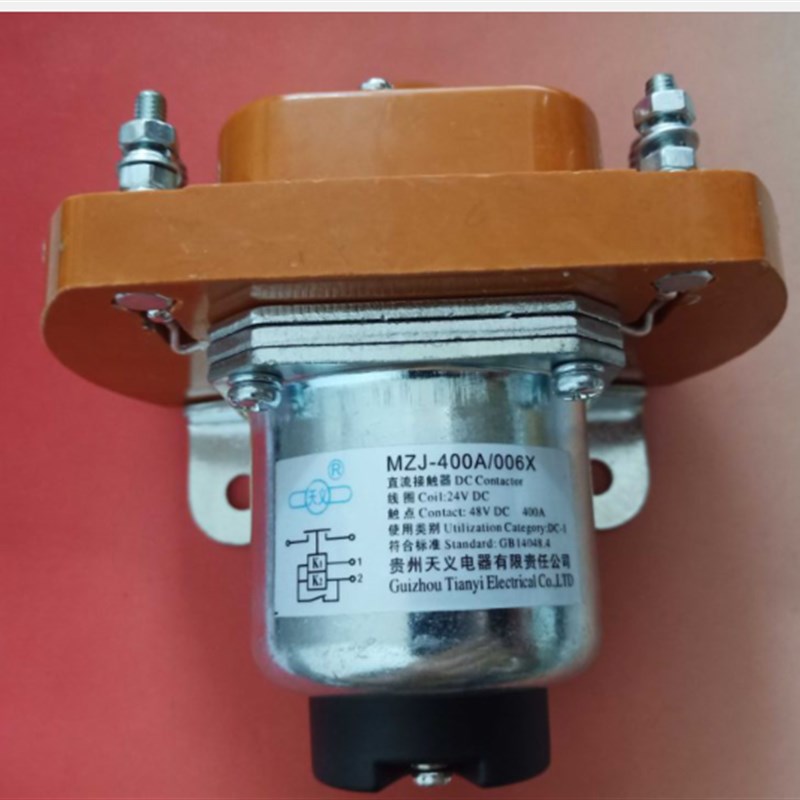 直流接触器MZJ-400A/006X  MZJ400A/006M线圈电压24V MZJ-400D/24