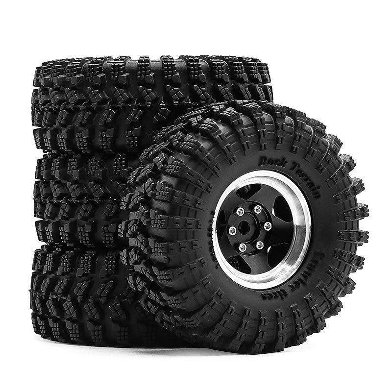 1/18TRX4M SCX24 FMS Ascent-18 1.3英寸轮毂轮胎 攀爬车胎皮D303