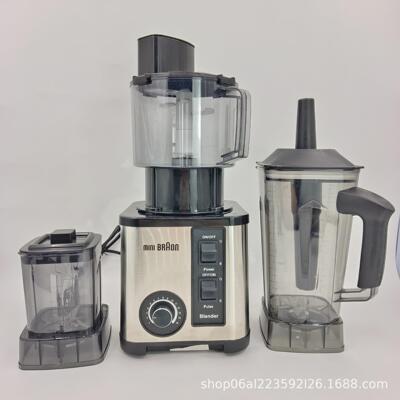BLENDER 3IN1破壁机大容量大功率多功能家用沙冰机榨汁机出口跨境