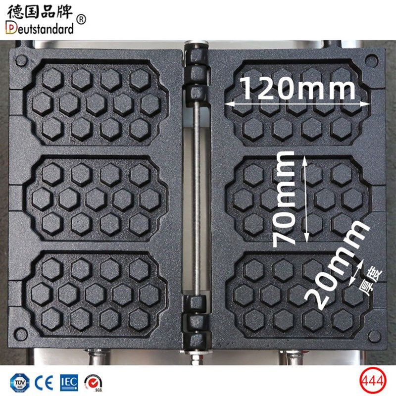 单头蜂窝机蜂窝棒棒糖机韩国蜂窝饼机华夫饼机蜂窝模具烤饼机烘培