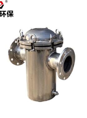 众赢环保 衬氟篮式过滤器 光伏硅片切割液篮式过滤器源头厂家