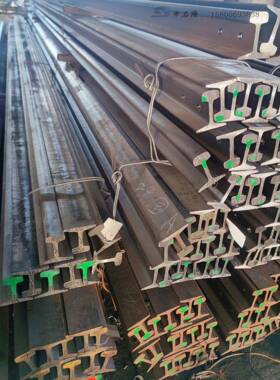 钢轨轨道钢22KG/24kg/30KG轻轨钢轨重轨P38kg/P43KG/60KG行车轨道