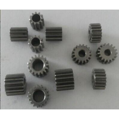 电机齿轮 0.5模 0.6模 1模等 起步齿轮 可订制 钢齿轮
