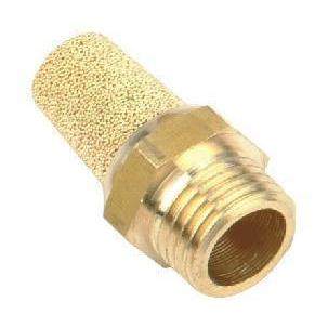 气动接头铜消声器长头降噪电阀消音器BSL-M5 1 2 3 4 6消声器