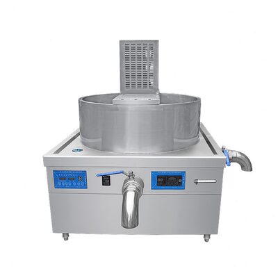 甄选新品电磁熬糖锅50KW变速搅拌温熔化工业加热炉100-450L熬煮汤