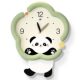 甄选奶油风挂钟客厅级感时尚 饰静音时钟 创意熊猫钟表挂墙现家用装
