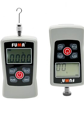 甄选FUMA数显推拉力计拉力测试仪弹簧压力计布料测力计拉拔力试验