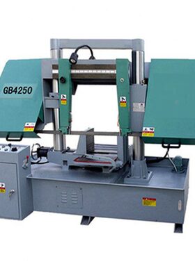 甄选山东鲁盟供应 GB4250A金属带锯床 龙门圆柱机型锯床 中间锯切