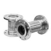 金属波纹管蒸汽编 管法兰式 甄选金属软管304不锈钢软管 DN32钢丝