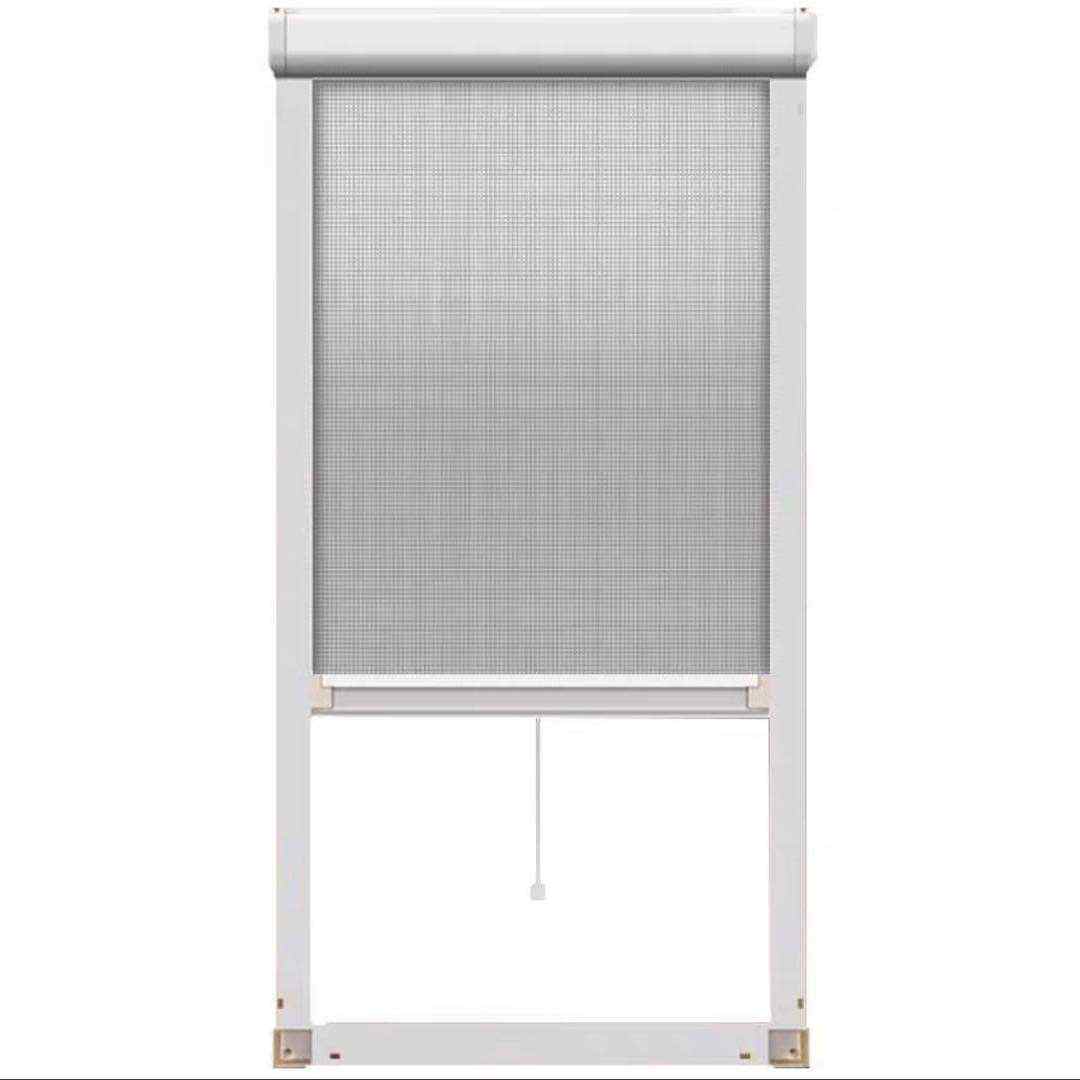 隐形式拆洗卷帘魔术推拉纱窗定做网伸G缩铝合金蚊门帘粘纱窗自防