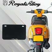 适用RA 复古摩托后牌框铝合金后尾加厚边框照架配件 GT150改装