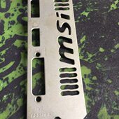 OCV1 原装 6GT GTX1060 3G显卡档板挡片挡板 微星GeForce