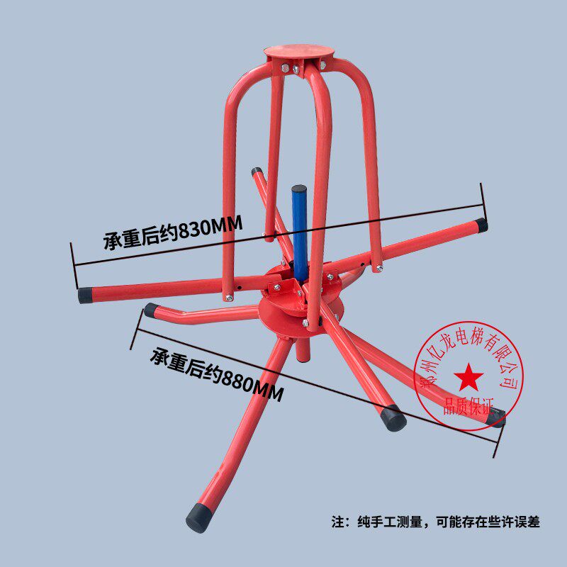 高层电梯钢丝绳放绳器曳引机限速器专用放绳支架10mm钢丝绳收放器