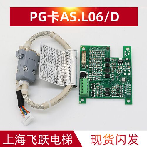 适用于新时达一体机蒂森尚途AS.L06/D驱动板变频器PG卡电梯配件