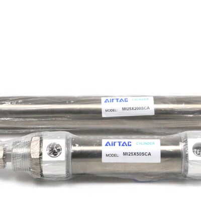 AirTAC原装亚德客气缸 MI25*50/60/70/75/80/100/125-S-CA/U/R/CM