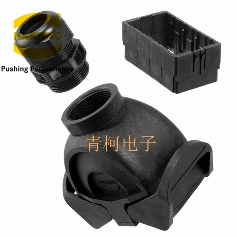 HARTING重载连接器 19411100722  CONN HOOD CPLNG BOTTOM SZ10B