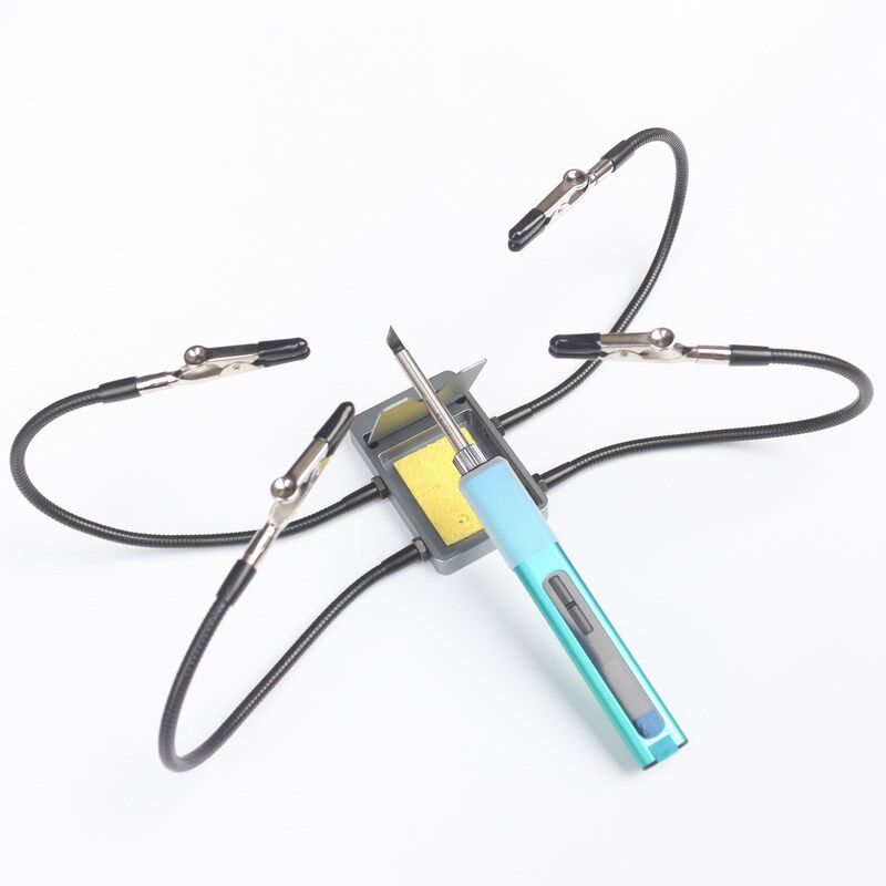 TS101电烙铁百变多功能支架TS80P电焊笔焊接夹子RGS65焊台烙铁架