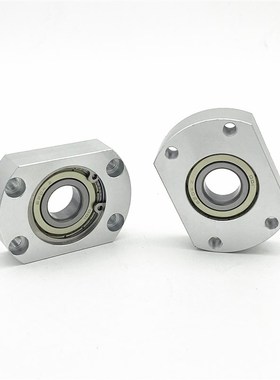 简易型 切边法兰轴承座组件 带座轴承支撑座 轴承固定座BGCA BACA