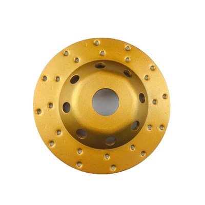 自产自销125大结块碗磨片地坪磨轮混凝图打磨片金刚石磨头