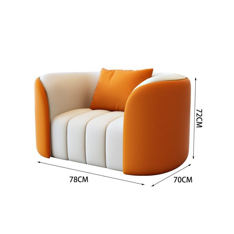 现代简约酒店大堂沙发客厅沙发商务洽谈会客售楼处办公室接待