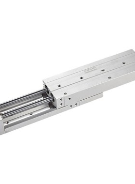 JHLS20系列双作用双轴双活塞杆气动滑台气缸 缸径20mm行程10-125