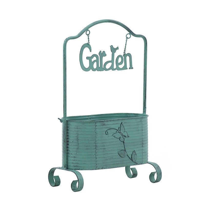 跨境花盆铁艺花架户外花园庭院园艺造景客厅布置摆件阳台装饰品,鲜花速递/花卉仿真/绿植园艺,花架,淘宝优惠券,粉丝福利购,淘宝优惠卷