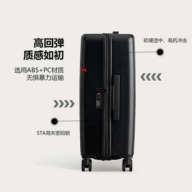 Go&middot;trip登机行李箱20寸拉杆箱男24寸商务旅行箱轻便密码箱结实