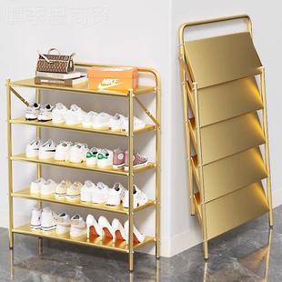 免安KRI折装叠鞋架子家用门口出宿舍防尘收纳神器租屋层多鞋柜厂