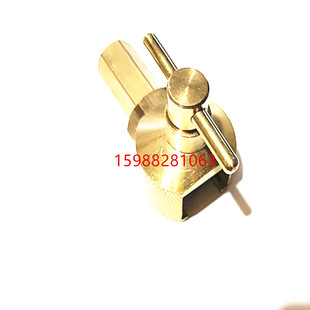 包邮 全铜平扣式 接头头子油嘴枪头底座 烟斗式 黄油枪注油枪头钮扣式