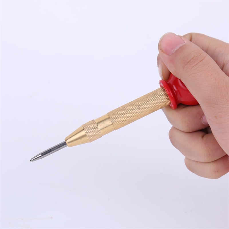 自动中心冲弹簧式打眼器汽车破窗器高硬度专业圆柱冲样冲定位冲子