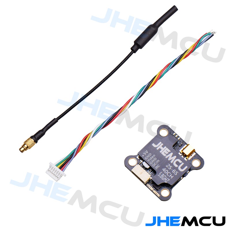JHEMCU VTX20-600 图传 支持2-6S 26V 600MW FPV穿越机 IRC调参