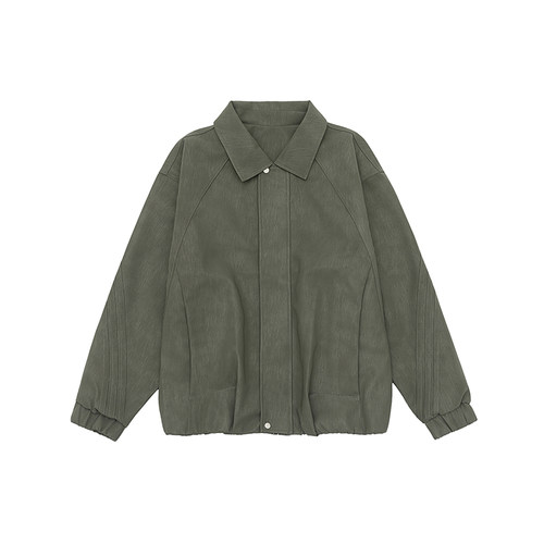 DESIGNSECRETS 25FW日本冈山美式复古男宽松休闲飞行员夹克棒球服