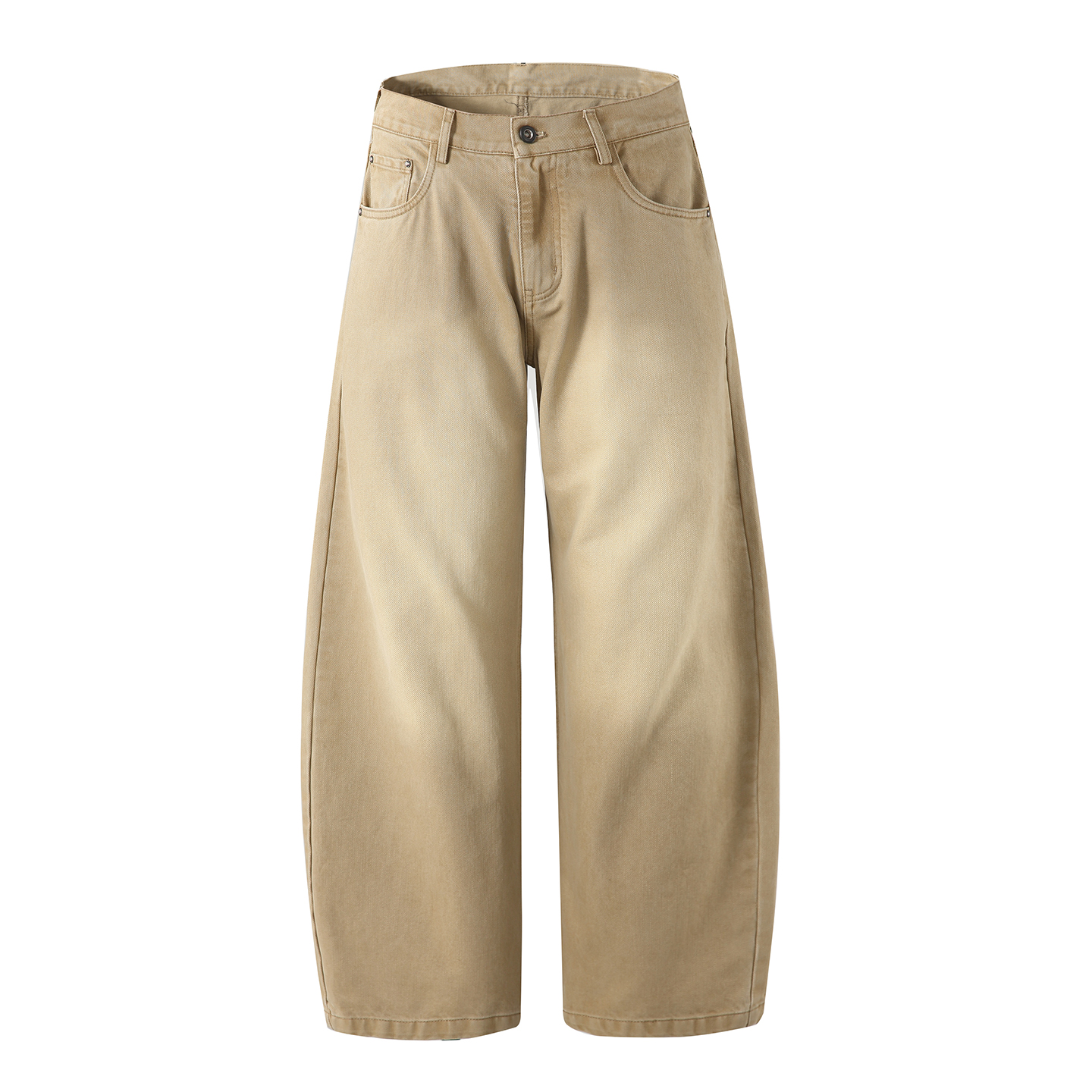 DESIGNSECRETS 25FW美式复古水洗工装裤男潮牌宽松直筒休闲长裤子