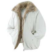 座山雕毛领羽绒棉服男款 DESIGNSECRETS 25FW美式 保暖情侣棉衣外套