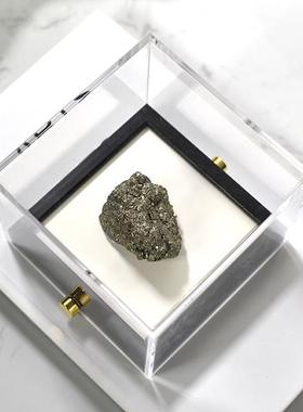 天然矿石原石标本水晶摆件现代轻奢新中式样板房客厅桌面创意礼品