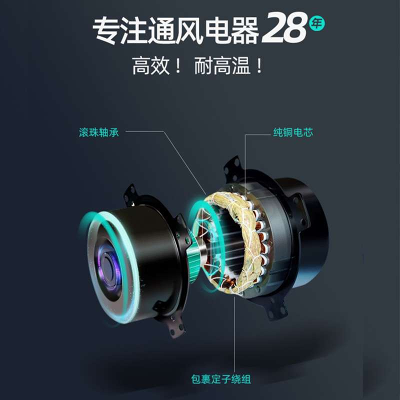 绿岛风直流式管道风机商用工业离心式送风机大风量低噪声抽风机