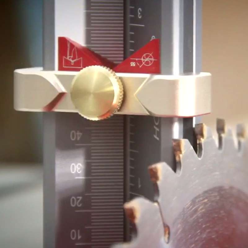 木工钻头定位测高器量角仪多功能台锯量具限位器卡规测厚仪鸿对