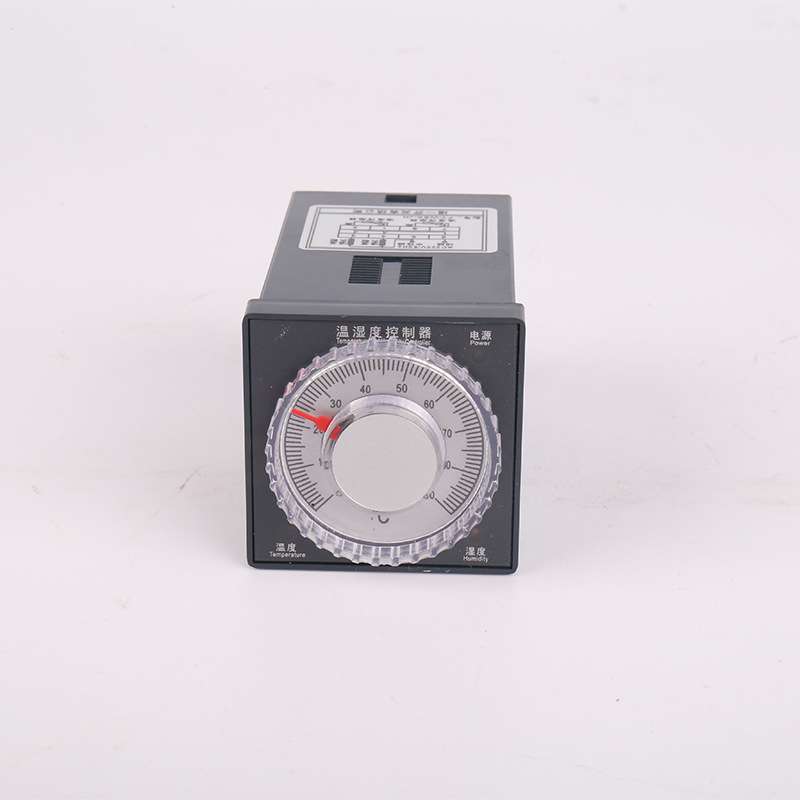 现货厂家直售智能湿度控制器可调温控黑色开关程序仪表量大价优